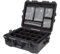 NANUK 945 Pro Photo Kit - Waterproof Hard-Shell Camera case with Padded dividers and lid Organiser (63.8 cm × 50.5 cm × 22.4 cm) - Dustproof and Shock-Resistant (Black)