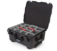 NANUK 950 Waterproof Hard Case with Wheels and Padded Divider - Black