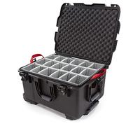 Nanuk 960 Waterproof Hard Case with Wheels and Padded Divider - Black