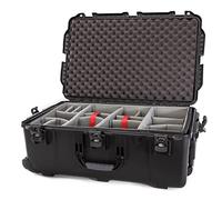 Nanuk 963 Waterproof Hard Case with Wheels and Padded Divider - Black