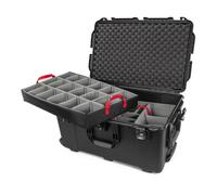 NANUK 965 Wheeled Hard Case with Padded Dividers - Large Waterproof Case