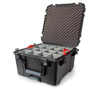 NANUK 970 Wheeled Hard Case with Padded Dividers - XL Waterproof Equipment Box