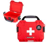 NANUK Empty First Aid Case - Ideal for organising a First aid kit, IP67-certified, Shock-Resistant, dust-Proof and buoyant. (903)