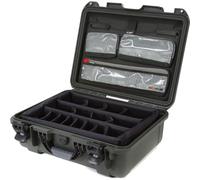 Nanuk Large Series 930 Lightweight NK-7 Resin Waterproof Hard Case with Lid Organizer and Padded Dividers, Olive