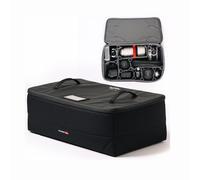 NANUK N-Cubik 13S Camera Bag Insert with Adjustable Strap - Water-Resistant Pouch & Cube - Shockproof Protective Camera Insert for Backpack - Shoulder Strap Included (11,4”x 6,2” x 5,1”), Black, 17L