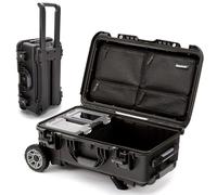 NANUK Trail 30 - 28.5L (7.5-Gallon) Waterproof Storage Box - Wheeled and Modular Cargo Case for Camping, Fishing, Hunting & Outdoor Storage - Dustproof and Impact Resistant (22" x 14" x 9") - Black