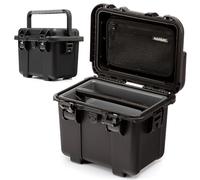 NANUK Trail - Small Waterproof Storage Box - Modular & Compact Cargo Case for Camping, Fishing Tackle Box, Hunting & Outdoor, Trail 10 Black (3-gallon), Trail 10 Gear Case
