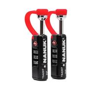 NANUK TSA Approved Locks 2-Pack - Durable, Secure Travel Case Lock with Cut-Resistant Steel Shackle & Rustproof (Black)