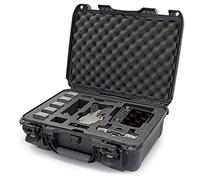 NANUK Waterproof Hard Case with Foam Insert for DJI Air 2S Fly More Combo & Smart Controller - Graphite 925-MAVIA2S7