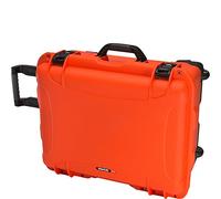 NANUK Waterproof Hard Case with Wheels and Foam Insert - Orange