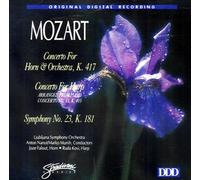 Nanut/Ljubljana Sym - Mozart:Horn Cto. K417/Harp Cto. K415