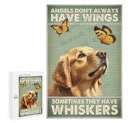 NANVIER 1000-Piece Golden Retriever Puzzle for Adults Jigsaw Puzzle for Dog Enthusiasts,Wooden