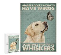 NANVIER 500 Piece Jigsaw Puzzle for Adults - Wood Puzzles - Labrador Dog Adventure Theme - Ideal for Quality Time Together