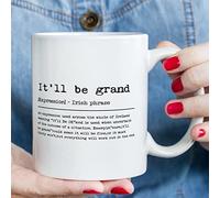 NANVIER It’ll Be Grand Definition Coffee Mugs It’ll Be Grand Definition Typography Mugs 11oz Inspirational Ceramic Coffee Or Tea Mug Gifts