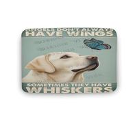 NANVIER Labrador Dog Bath Mat, Cute Dog Bathroom Rug - Soft Area Rug, Absorbent, Non-Slip, Machine Washable, Ideal for Dog Lover 20"x32"