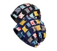 Nanwansu Women's Chemo Caps Cancer Headwear Slouchy Beanie Hat Baggy Skull Sleep Cap Scarf