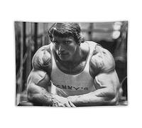 NANXIANG Arnold Schwarzenegger American Bodybuilder Art Style tapestry Tapestries Art Print Wall Photo Paint Ta