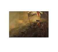 NANXIANG Art Poster Decorative Painting Age of Empire British Warrior Canvas Poster Wall Art Picture Prints H