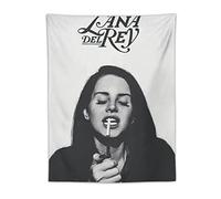 NANXIANG Character Art tapestry Lana Del Rey, American Singer And Composer Tapestries Wall Art Painting Polyest