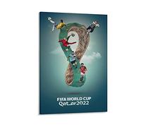 NANXIANG QATAR WORLD CUP 2022 POSTER THE OFFICAL POSTER Canvas Art Poster And Wall Art Picture Print Modern Family Decor Posters 12x18inch(30x45cm)