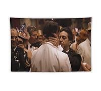 NANXIANG The Godfather - Al Pacino - tapestry Picture Print Polyester Tapestry Wall Paint Art Tapestries Decor