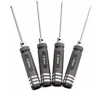 Nanxin 4Pcs Hex Screwdriver Set with 1.5mm 2.0mm 2.5mm 3.0mm