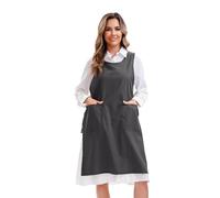 Nanxson Cotton Printed Apron for Women Cooking Apron Kitchen Apron with 2 Pockets for Garden, Florist, Coffee House and Kitchen