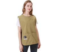 Nanxson Plus Size Tabards Apron with Pockets for Men Women Cleaning Apron Catering Kitchen Aprons Workwear Vest Apron