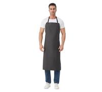 Nanxson PU Waterproof Apron for Men with Adjustable Buckle Lab Apron Butcher, Kitchen, Gardening