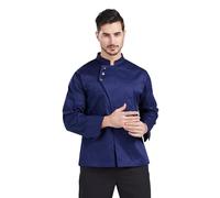 Nanxson Unisex Long Sleeve Chef Jacket Kitchen Restaurant Chef Uniform Work Wear