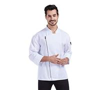 Nanxson Unisex Long Sleeve Restaurant Hotel Kitchen Chef Jacket Chef Work wear Uniform CFM0058