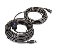 Nanxudyj USB 2.0 Active Extension Cable 50ft,USB 2.0 A Male to A Female Extension Cable USB-A (M/F) High Speed 480 Mbps (15m) (50ft)