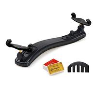 NANYI 4/4 Violin Shoulder Rest Collapsible Adjustable 3/4 Size Violin niversal Type Violin Parts soft Safety Easy to use, High strength sponge (Black)