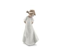 NAO Porcelain Figure So Shy in Gloss and Pastel Tones. Decorative Porcelain Girl Figure.