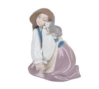 Nao 02001466 BUNNY'S BEST FRIEND Ornament Figurine By Lladro