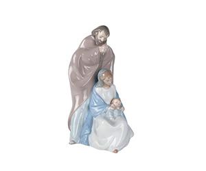 NAO A Child Is Born. Porcelain The Holy Family Figure.