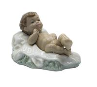 NAO Baby Jesus. Porcelain Baby Jesus Figure.