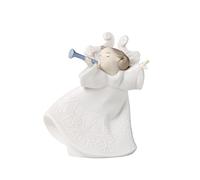 NAO Brass Melody. Porcelain Little Angel Figure.