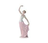 Nao by Lladro Collectible Porcelain Figurine: THE DANCE IS OVER - 14" tall - Elegant Ballerina