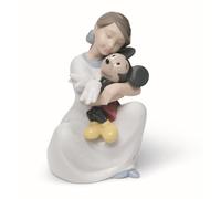 NAO I Love You, Mickey. Porcelain Mickey Mouse (Disney) Figure.