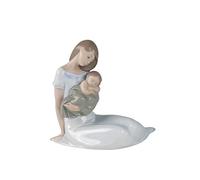 NAO Light Of My Days (Boy). Porcelain Mother Figure.