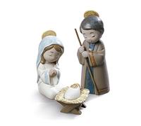 NAO Nativity. Porcelain The Holy Family Figure.
