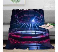 NAOFEKUID 3D Printed Arena Stage Blanket Microfiber Home Decor Arena Throw Blanket Soft Warm for Adult Teen Sofa Bed 60x80(150x200cm)