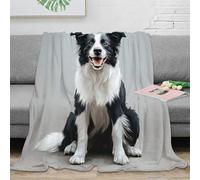 NAOFEKUID 3D Printed Dog Pattern Blanket Microfiber Sofa Bed Decor Adult Home 3D Printing Pet Throw Blanket Gift 80×90(200x230cm)