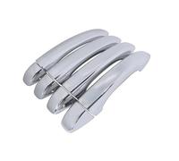 Naojino Automotive Parts Compatible with for Clio V 2019 2020 2021 2022 2023 2024 Car Door Handle Covers Exterior Protective Decor Car Accessories Car Exterior Handles(No Smart Button B)