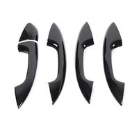 Naojino Automotive Parts Compatible with Mercedes for Benz for C Class for W205 2015 2016 2017 2018 2019 2020 2021 Car Door Handle Trim Accessories Left Hand Driver(Black)