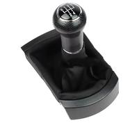 Naojino Automotive Parts Compatible with Seat for Ibiza 2002 2003 2004 2005 2006 2007 2008 2009 2010 Car Styling 5 6 for Speed Gear Stick Shift Knob Car Universal Knob(Black,5Speed)