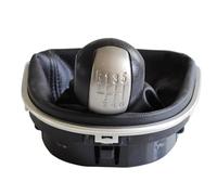 Naojino Automotive Parts Compatible with Seat for Toledo III 2004 2005 2006 2007 2008 2009 Car Stying 5 for Speed Gear Stick Shift Knob Shifter Adapter Parts Accessories