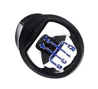 Naojino Automotive Parts Compatible with Twingo 1993-2008 for Twingo I 2004-2007 Car Styling 5 for Speed Manual Car Gear Shift Knob Shifter Lever Shifter Adapter Blue