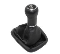 Naojino Automotive Parts Compatible with VW for Golf 2 1983-1991 for Golf 3 1991-1997 Car Styling 5 for Speed Gear Stick Shift Knob Parts Assembly Car Universal Knob(Black)